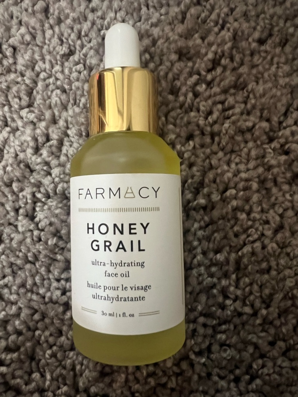 Farmacy Honey Grail Face Oil - Yellow & Gold Bottle